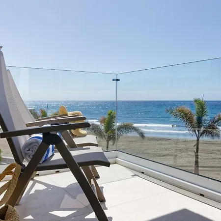 Amapola Moon -nuevo Y Recien Reformado En Primera Linea De Playa Apartment San Agustin (Gran Canaria)