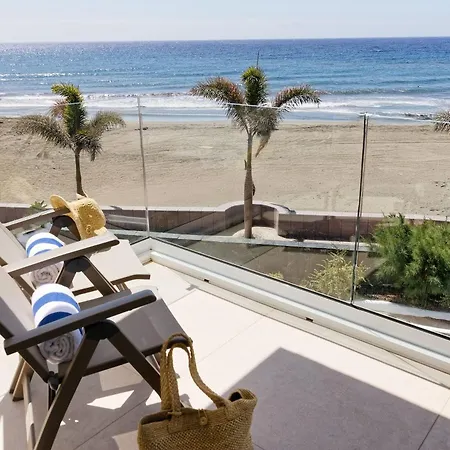 Apartment Amapola Moon -nuevo Y Recien Reformado En Primera Linea De Playa San Agustin (Gran Canaria)