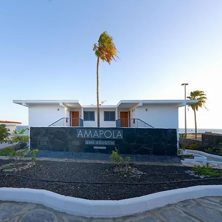 Amapola Moon -nuevo Y Recien Reformado En Primera Linea De Playa * San Agustin (Gran Canaria)